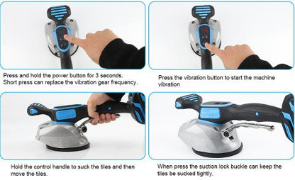 Electric Tile Laying Vibrating Suction Leveling Tool With Adjustable Speed 9557971599662-1