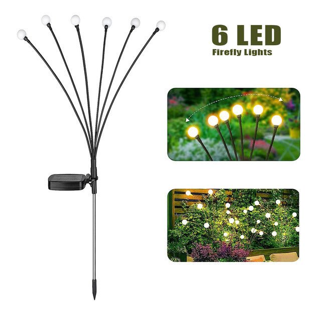 Solar Outdoor Waterproof Firefly Swaying Garden Lights 8746295394638-1