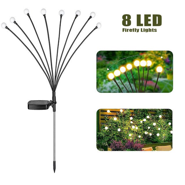 Solar Garden Light Creates Firefly Glow Effect For Magical Outdoor Ambience 14814333370694-1