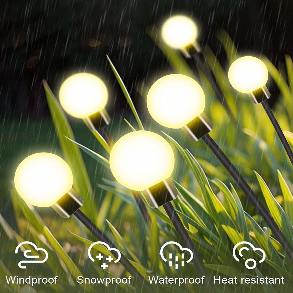 Solar Garden Light Creates Firefly Glow Effect For Magical Outdoor Ambience 14814333370694-1