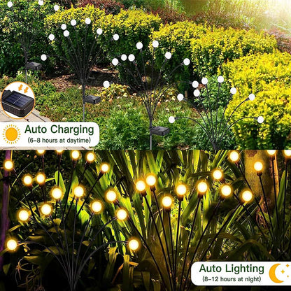 Solar Outdoor Waterproof Firefly Swaying Garden Lights 8746295394638-1