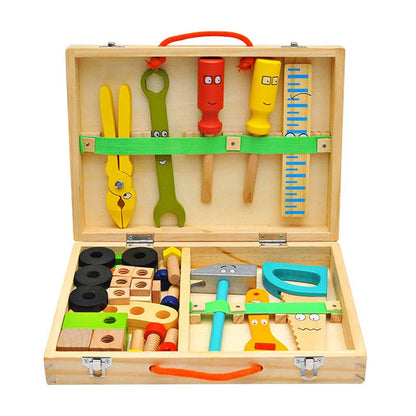 Wooden Tool Set for Kids’ Creative Building and Fine Motor Skills 10789009162574-1