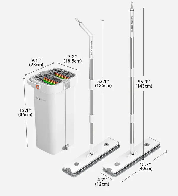 Wringing Floor Mop Cleans Efficiently For Easy Daily Home Maintenance 14814283366726-1