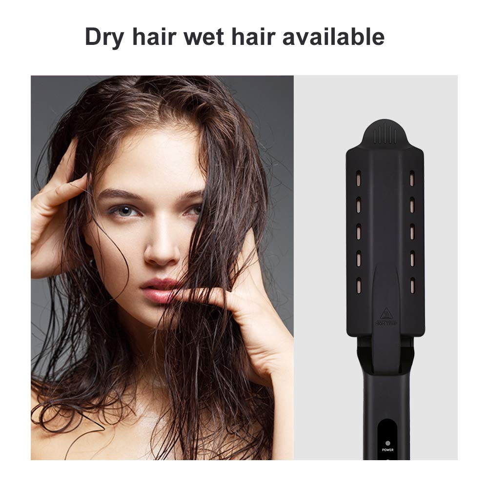 Ceramic Steam Hair Straightener | Last Day Of 9967692153178-1