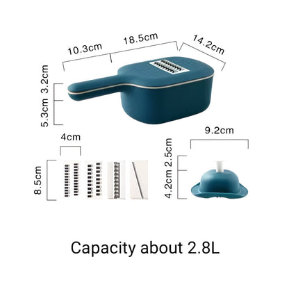 Versatile Vegetable Cutter And Mandoline Slicer For Kitchen 14815675744582-1