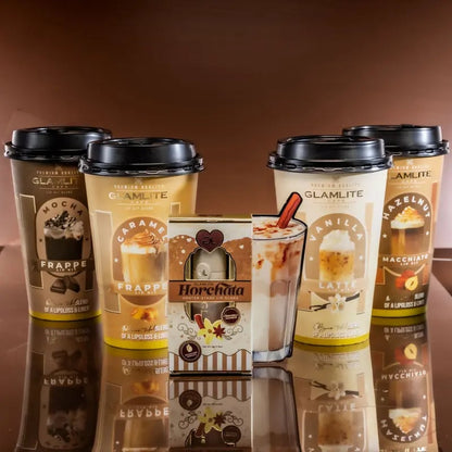 Glamlite Cafe: Coffee Lip Kits. Horchata Lip Gloss 9017080250622-1