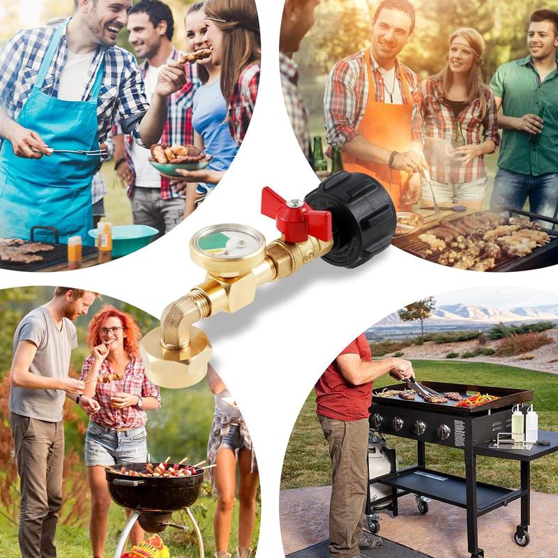 Propane Refill Adapter With Valve 14924722110790-1