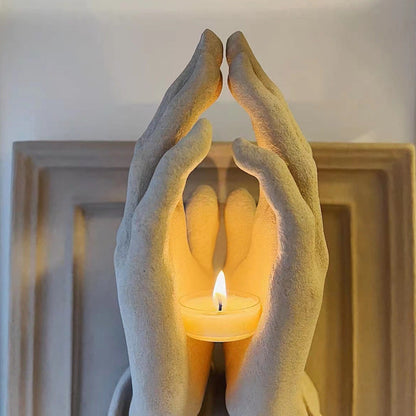Praying Hands A Perfect Blend Of Warmth And Wishes 10050842624302-1