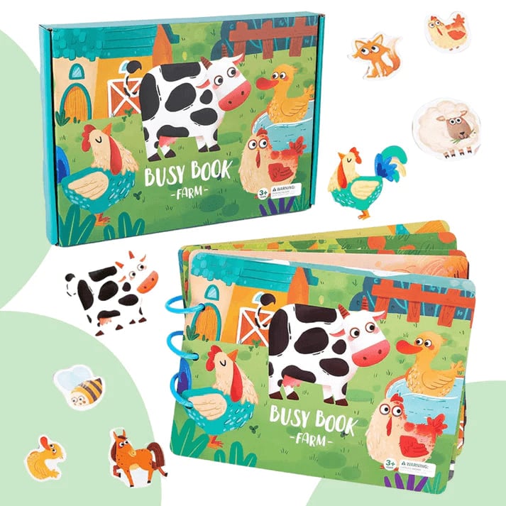 Interactive Cloth Learning Book Develops Toddler Motor Skills And Imaginatio 14975547834694-1