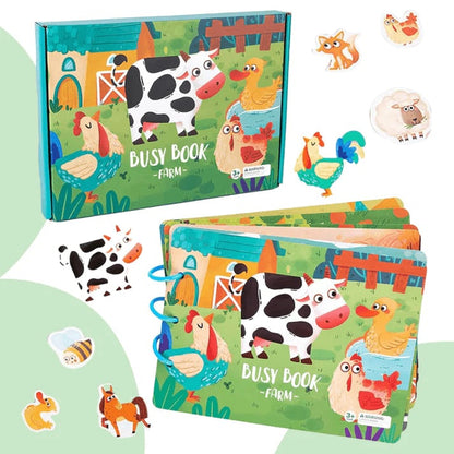 Interactive Cloth Learning Book Develops Toddler Motor Skills And Imaginatio 14975547834694-1