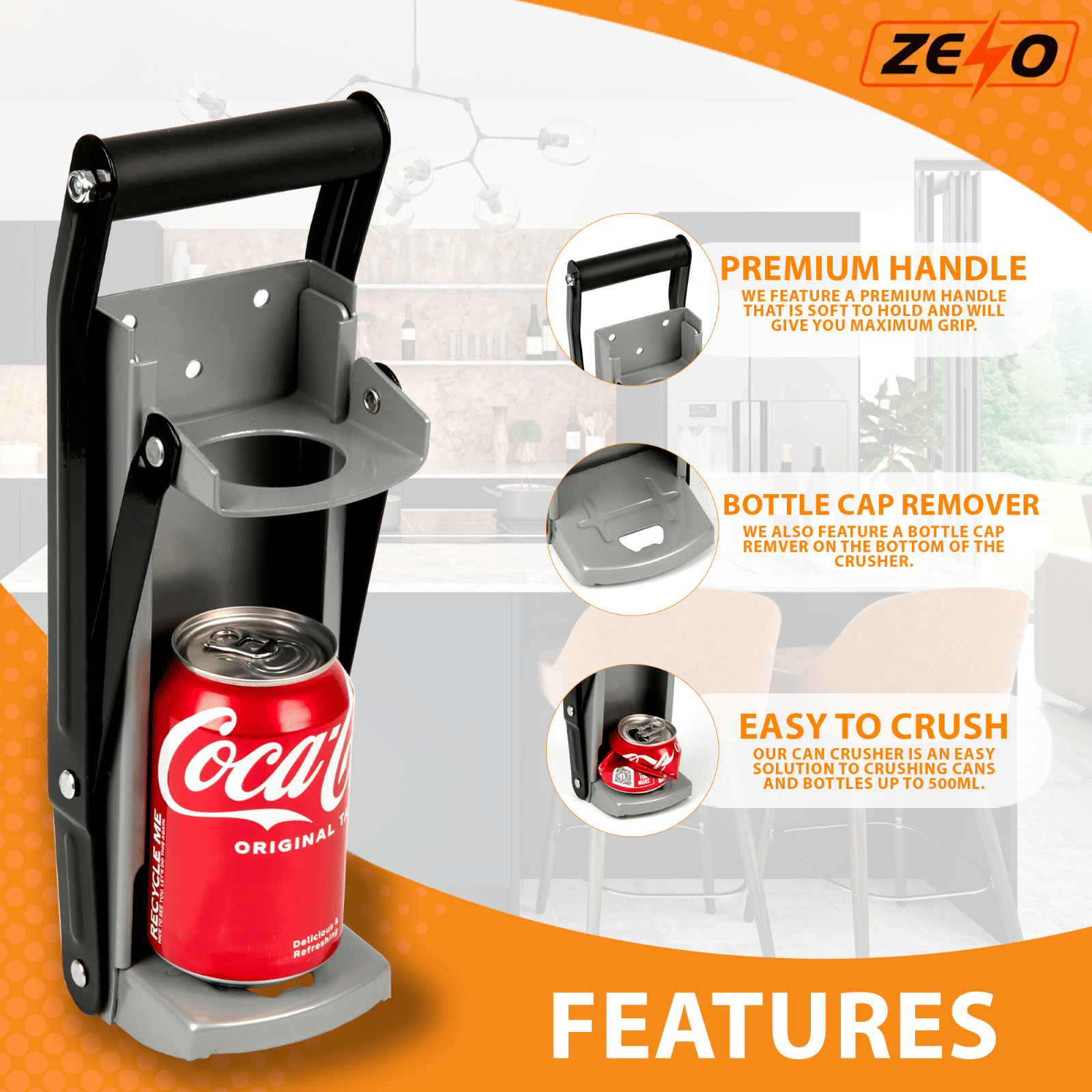 Powerful Portable Crusher Machine For Efficient Plastic Waste Recycling 9103559229721-1