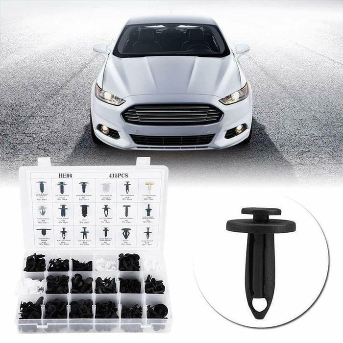 Universal Car Plastic Rivet Clip Fastener Assortment For Vehicle Repair 11425671708940-1