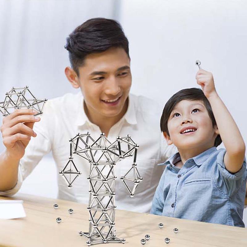 Diy Magnetic Balls And Rod Set 6850566848612-1