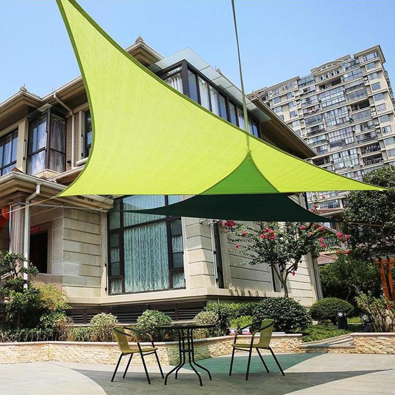 Triangular Sunshade Sail Canopy For Outdoor Patio Garden Yard Shelter 6851375824996-1