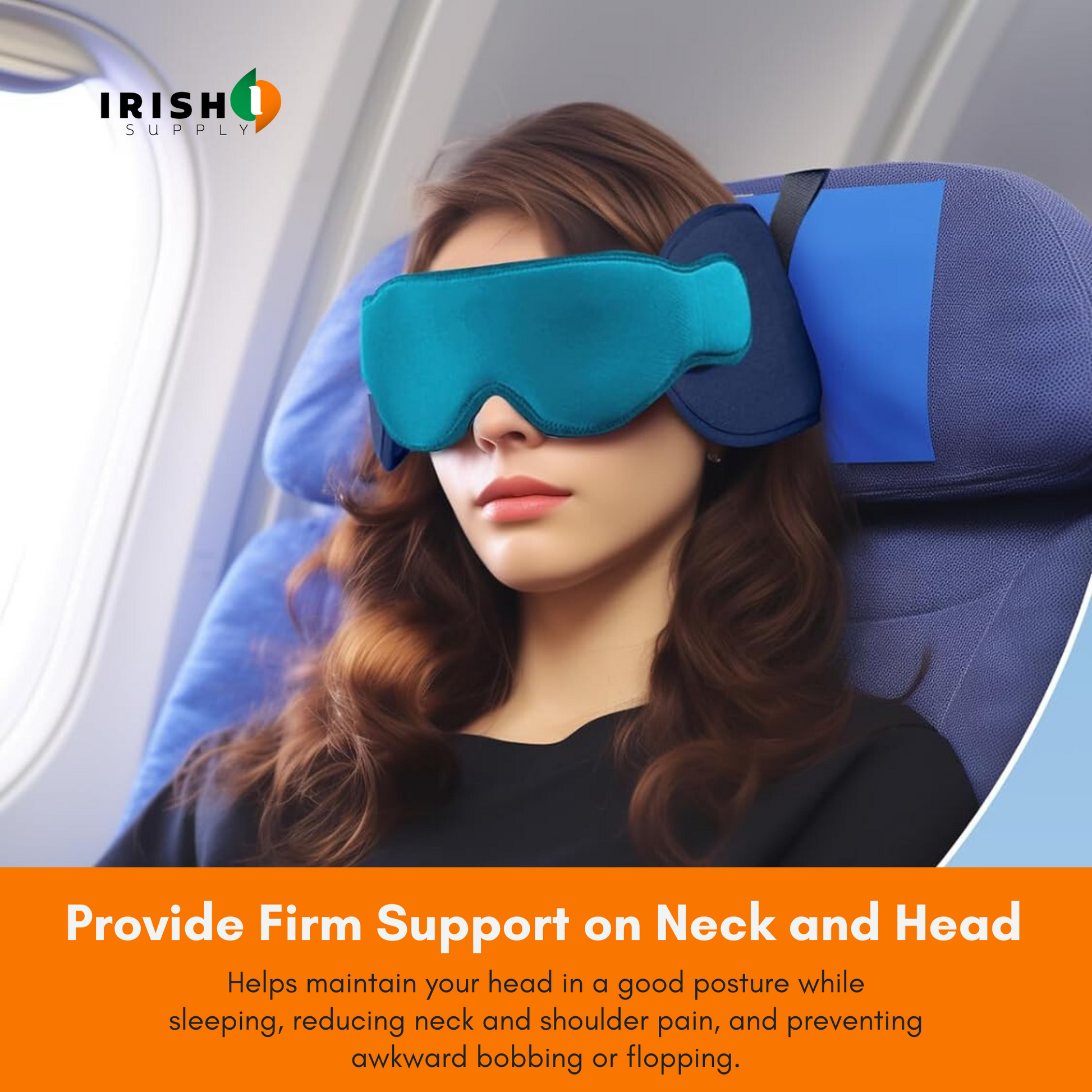 Airnap Travel Pillow & Eyemask For Planes 9825710965082-1