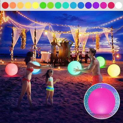 Inflatable Waterproof Led Pool Ball With Remote For Outdoor Decoration 14967305994566-1