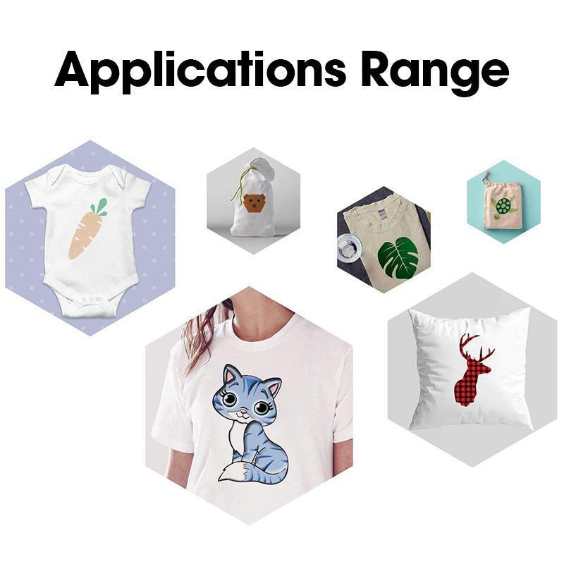 PrintOnMe Fabric Transfer Paper For T Shirt Printing Design 6851987570788-1