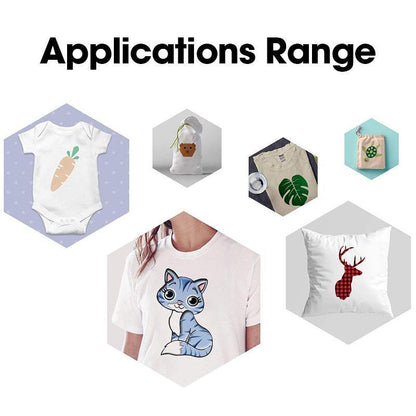 PrintOnMe Fabric Transfer Paper For T Shirt Printing Design 6851987570788-1