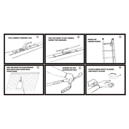 The Gutter Tool - Gutter Cleaning Spoon And Scoop 6852118380644-1