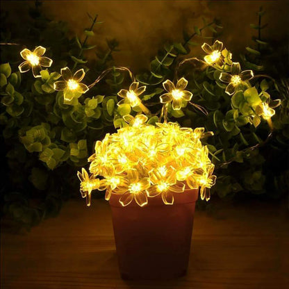 Solar Powered Flower String Lights For Outdoor Garden Decoration 6851967418468-1