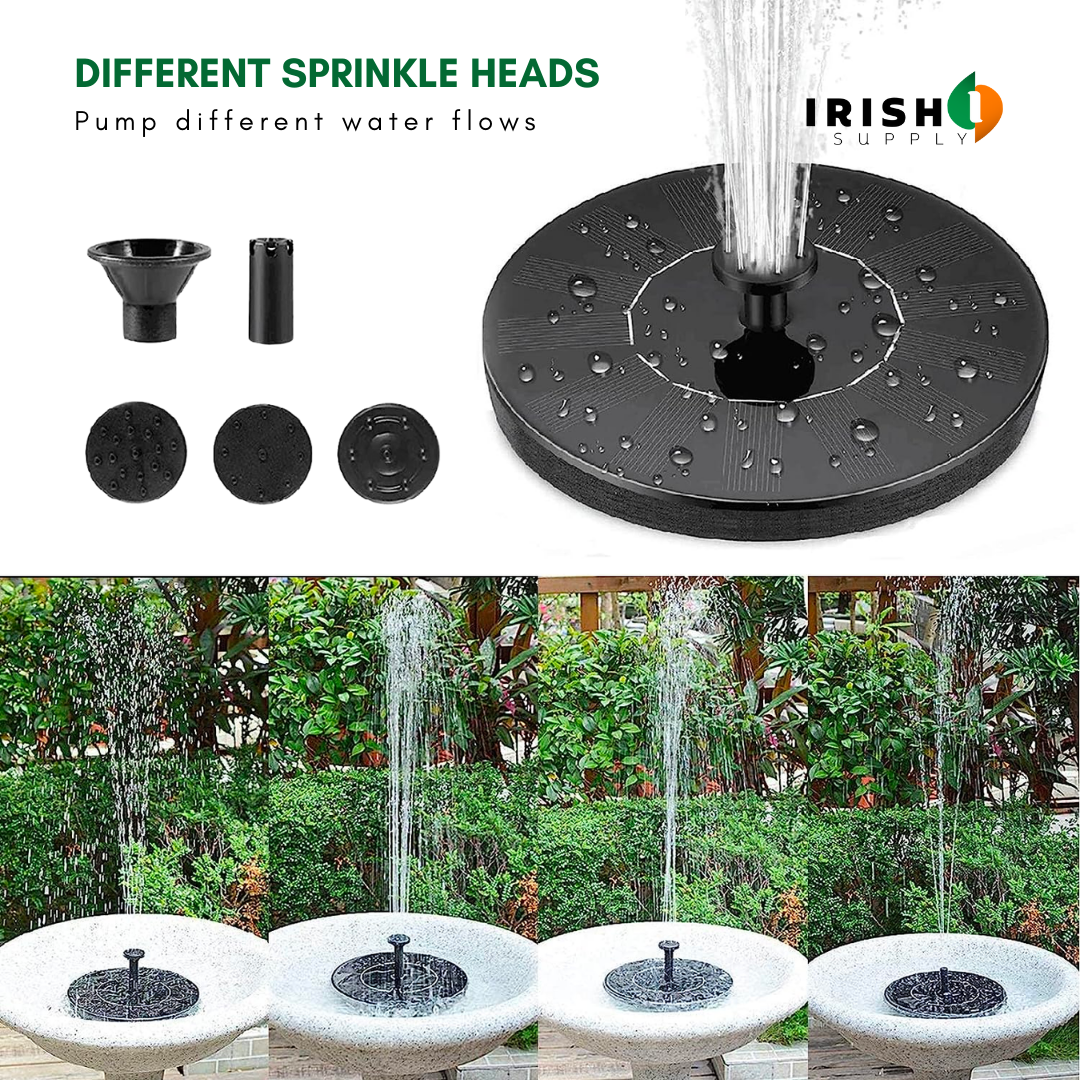 Springwave Bird Bath Solar Fountain 7931609973019-1