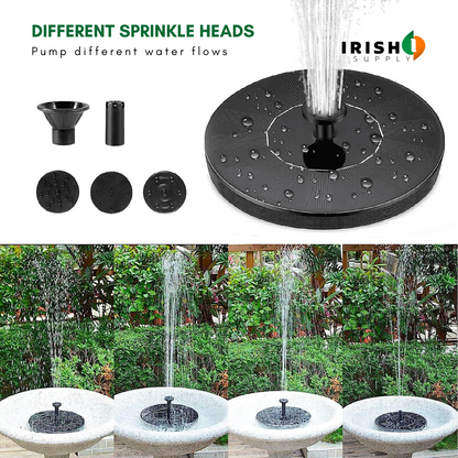 Springwave Bird Bath Solar Fountain 7931609973019-1