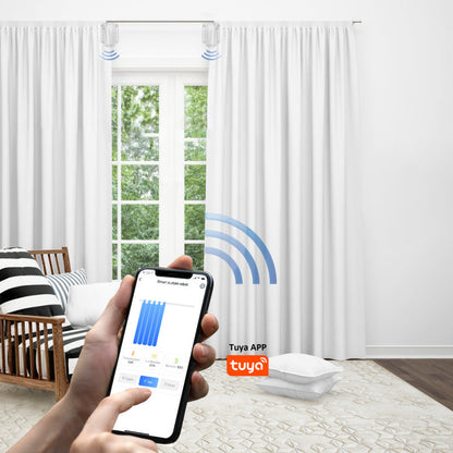 Smart Automatic Curtain Opener Control With Voice And Remote Function 6850545287268-1