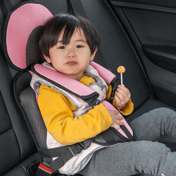 Safe Portable Baby Car Seat with Belt Vest - 6 Months To 12 Years Old