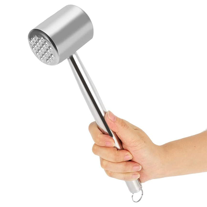 Stainless Steel Tenderizer Meat Hammer 6851433529444-1