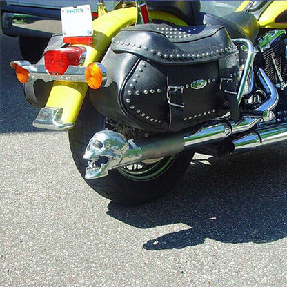Skull Exhaust Tip Accessory Enhancing Motorcycle Style With Unique Aggressive Design 6850475753572-1