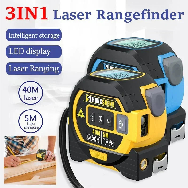 3-In-1 Infrared Laser Tape Measuring 8857072795885-1