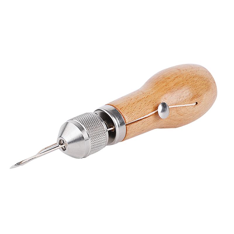 Professional Leather Sewing Stitching Punch Awl Tool Set For Craft Making 6851484221540-1