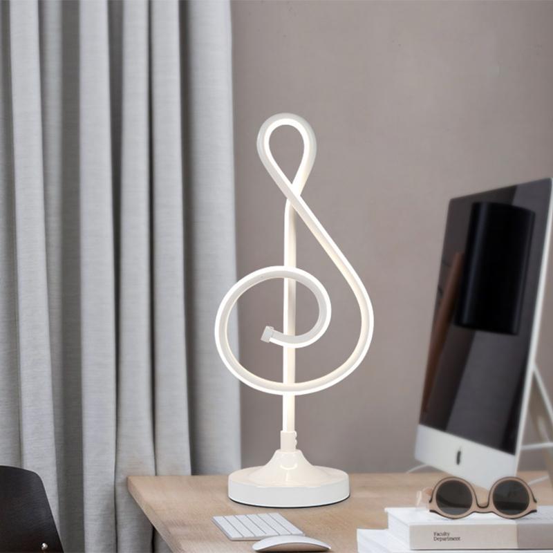 Elegant Musical Note LED Lamp For Bedroom Living Room Decoration 6852035051620-1
