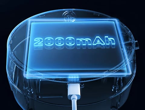 Wall Mounted Circular Foam Soap Dispenser With Smart Display Rechargeable 9674136584494-1