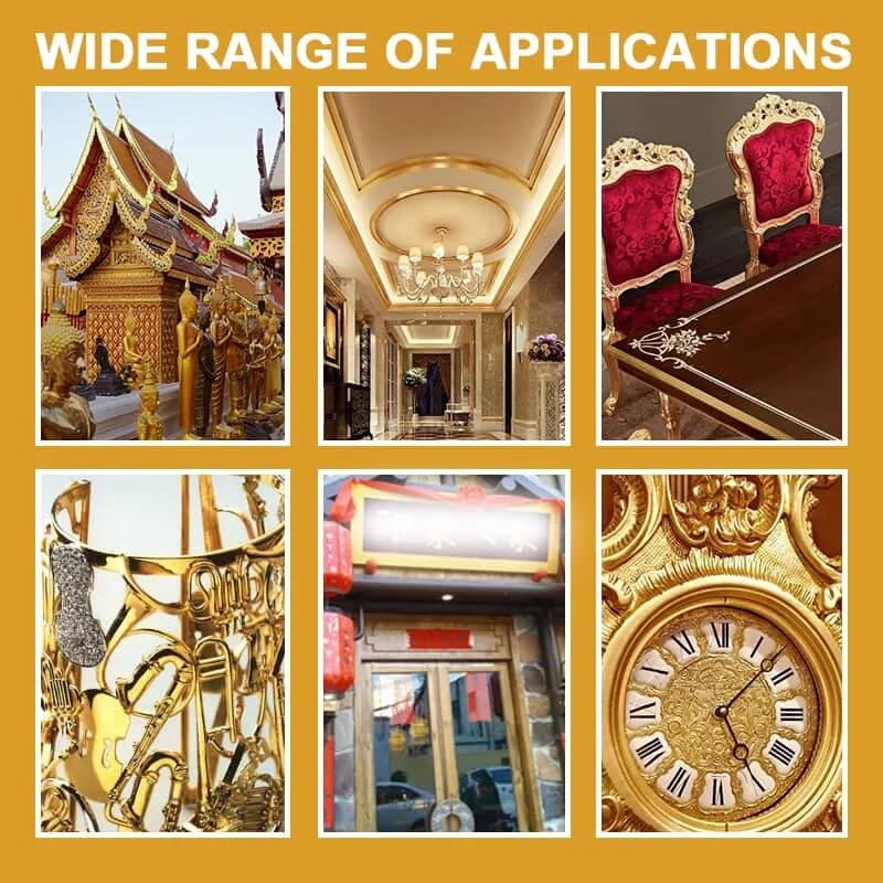 Water-Based Glitter Metallic Paint Quick-Dry Strong Adhesion Multi-Surface Craft Use 8496298754350-1