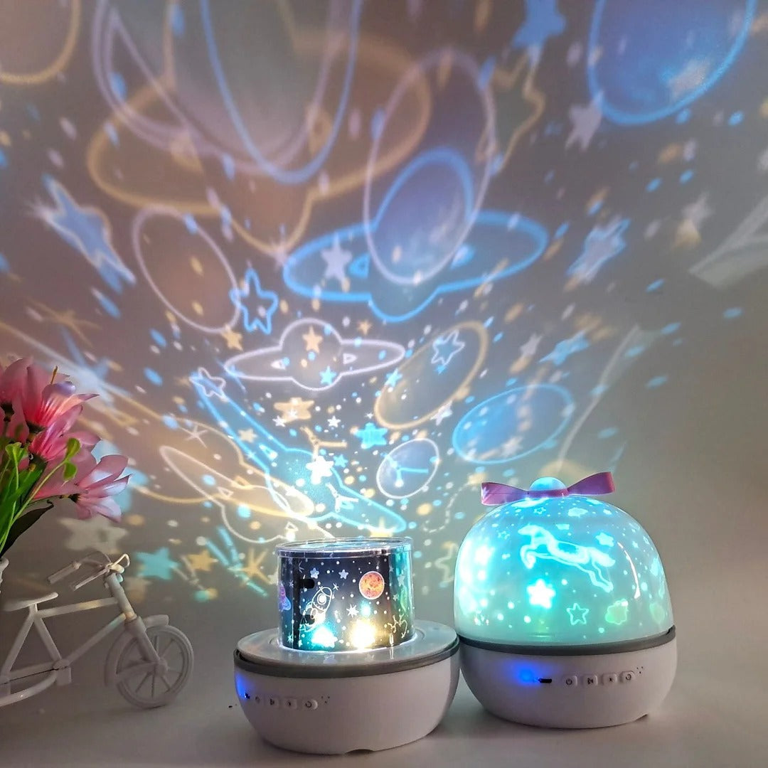 Starry Sky Galaxy Projector Night Light Bedroom Ceiling Decoration Lamp 11481132171532-1