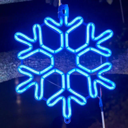 Magical Led Snowflake Christmas Lights | Festive Party Decoration 10127057387859-1