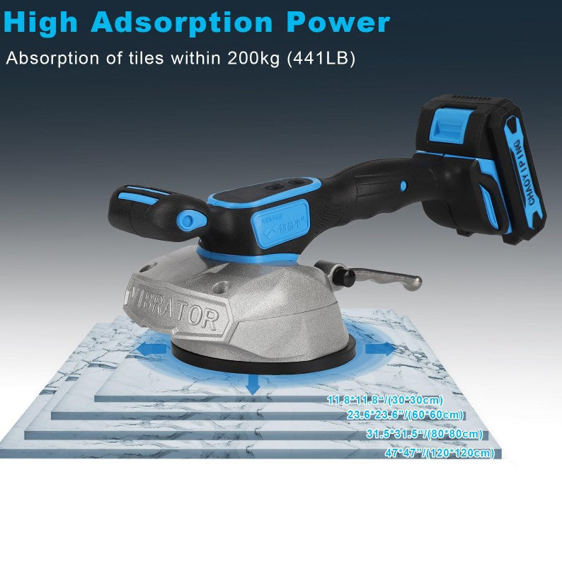 Electric Tile Laying Vibrating Suction Leveling Tool With Adjustable Speed 9557971599662-1