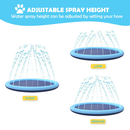 Sprinkler Pad For Dogs Dog Brush 9494260252974-1