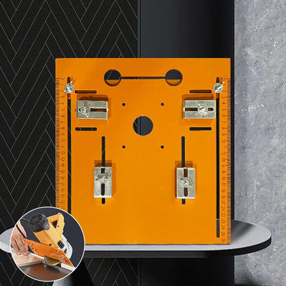 Woodworking Router Base Plate Chamfering Balance Board Hand Tool 8503688364334-1