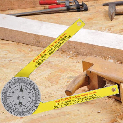 Professional Miter Protractor Angle Finder Tool For Carpentry Measurement 6850605514852-1