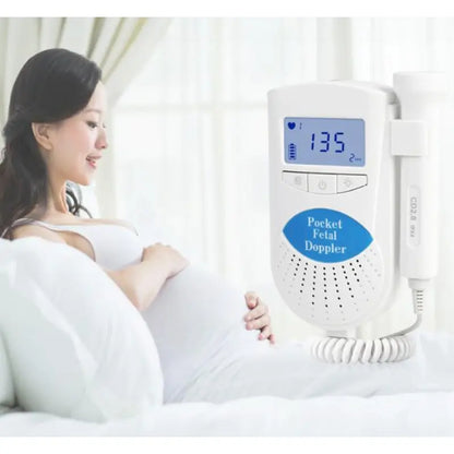 Portable Baby Heartbeat Monitor - Pocket Fetal Doppler