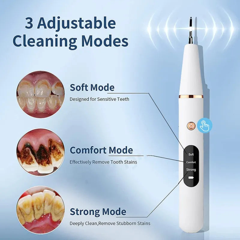 Easy Home Ultrasonic Calculus Remover Dental Scaler