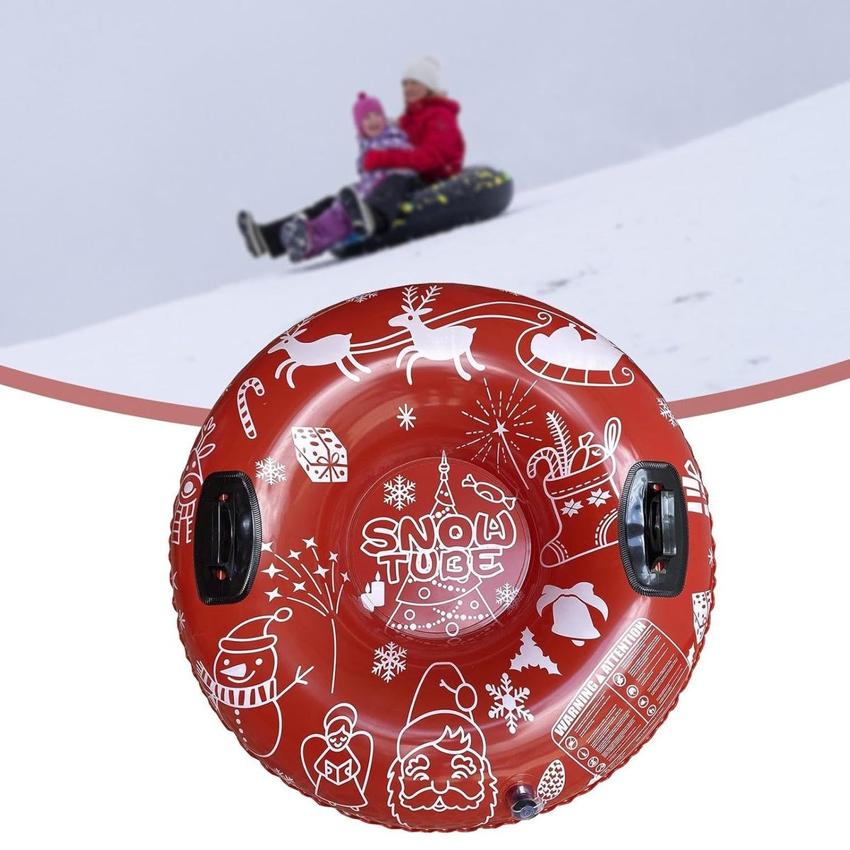 Premium Snow Tube - Durable and Safe Design