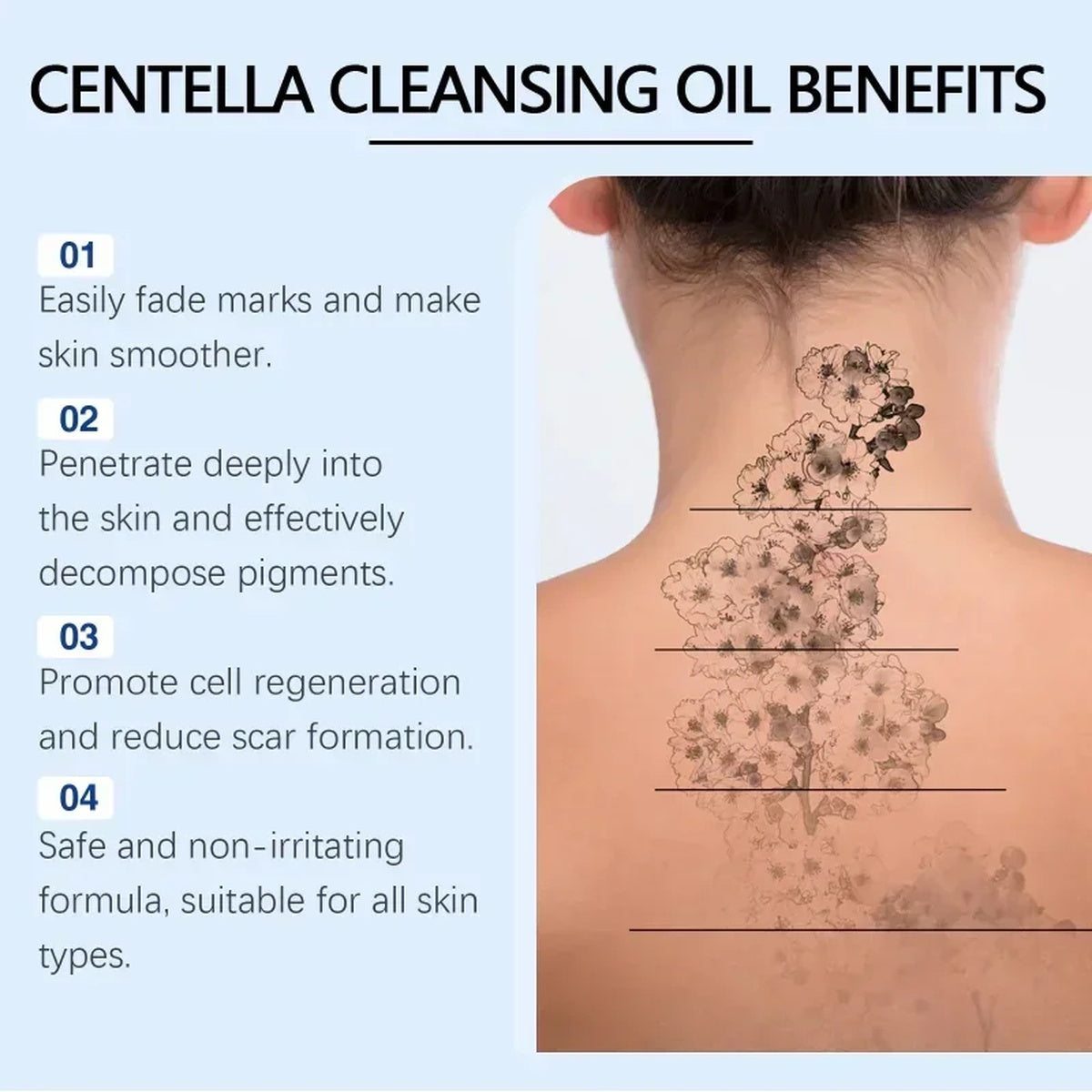 Tattoo Gone Removal Cream Fades Ink Restores Natural Clear Skin (30g)