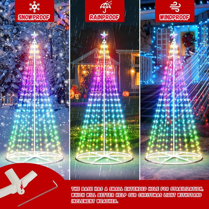 The Choreographed Light Show Tree (1.5M-2M)