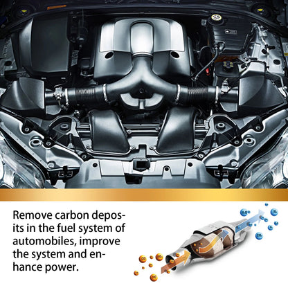 Catalytic Converter Cleaner - Instant Car Exhaust Cleaner Dust Stain Remover Pack 3