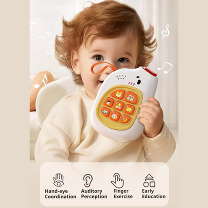 Interactive Soundboard Activity Suitcase for Toddlers Educational Lights and Music Toy (6-12 months)