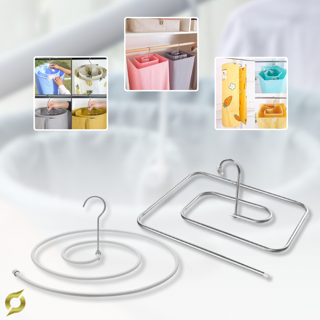 Spiral Clothes Drying Rack Saves Space For Efficient Laundry Organization 14975361941830-1