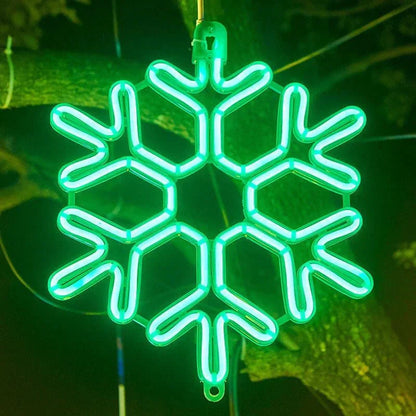 Magical Led Snowflake Christmas Lights | Festive Party Decoration 10127057387859-1